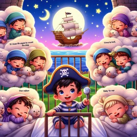 baby number 10 dreams of a pirate ship