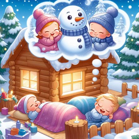 baby number 6 dreams of a snowman