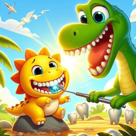 big Dino helps Sunny