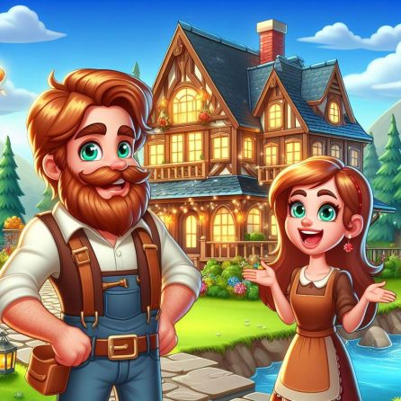 Fisherman and a big house