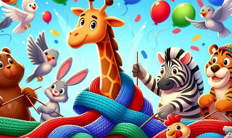 Giraffe’s Birthday Present