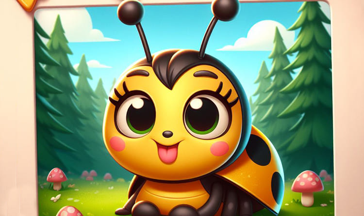 Lara the Yellow Ladybird