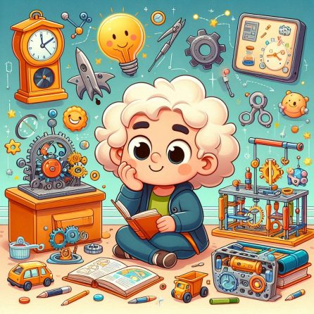 little Isaac newton at school