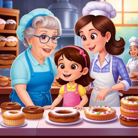Maya visits the baker
