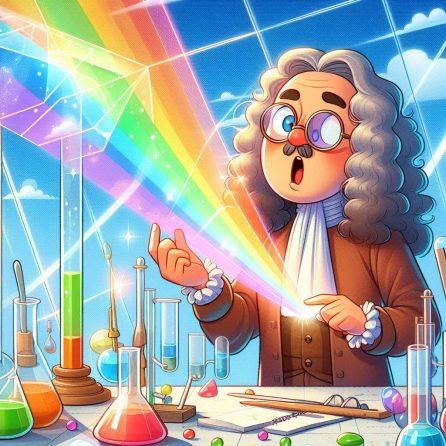 Newton and prism