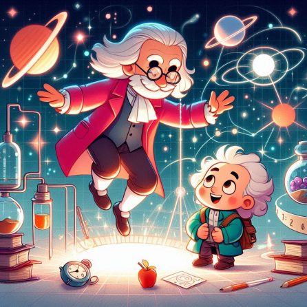 Newton discovered gravity role in moon movement