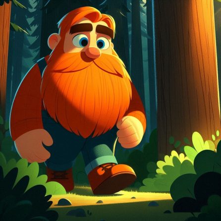 Oliver decides to walk in the forest