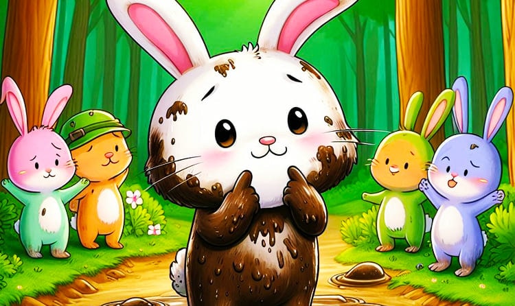 Ricky Rabbit’s Sticky Situation