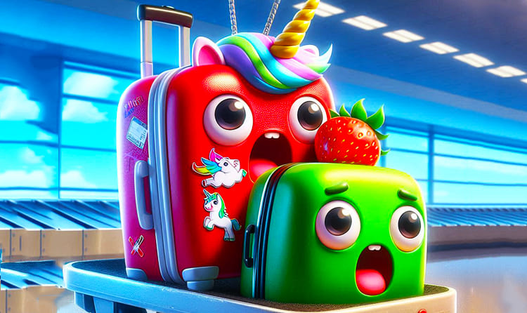 Playful Suitcases