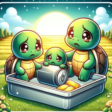 turtles can't open the can