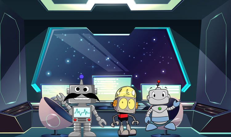 The robot land – imagination practice 4