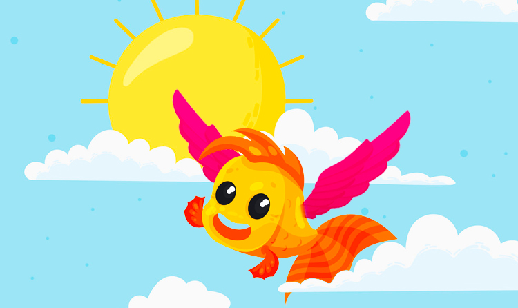 Tell the story of a fish – imagination practice 6