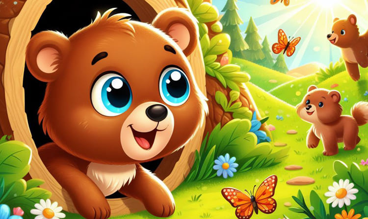 Wake Up Little Bear! Spring has Come!